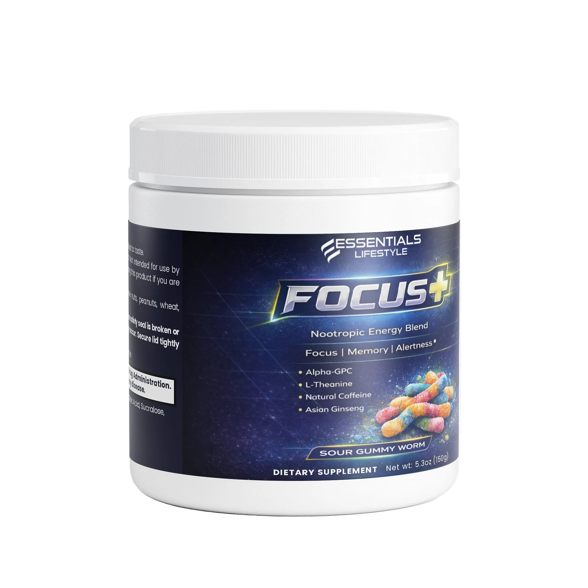 FOCUS+ (Sour Gummy Worm)